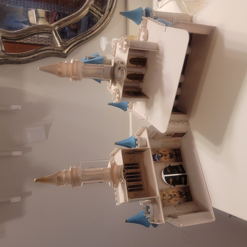 Castle Night Light with Turquoise Accents - Picture 9 of 9